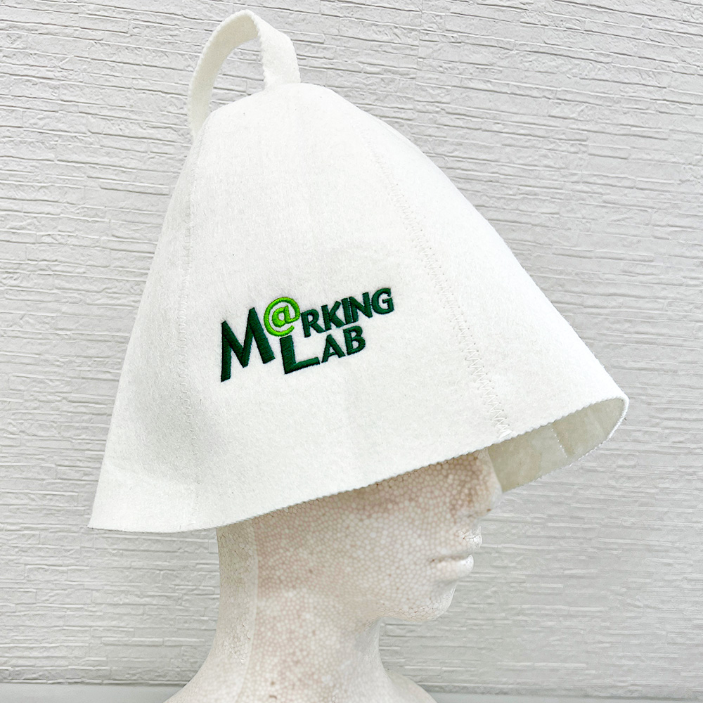 サウナハット刺繍マーキングラボ