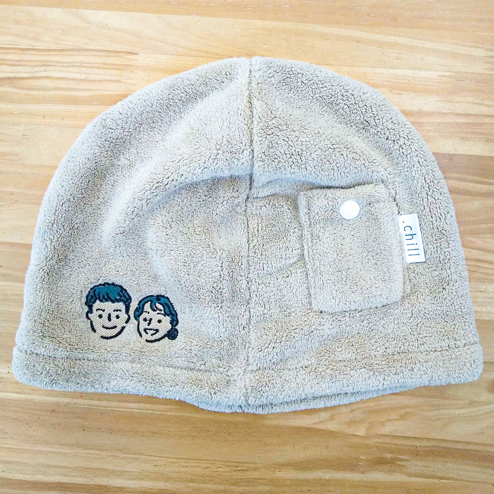 オリジナルサウナハット刺繍「似顔絵」