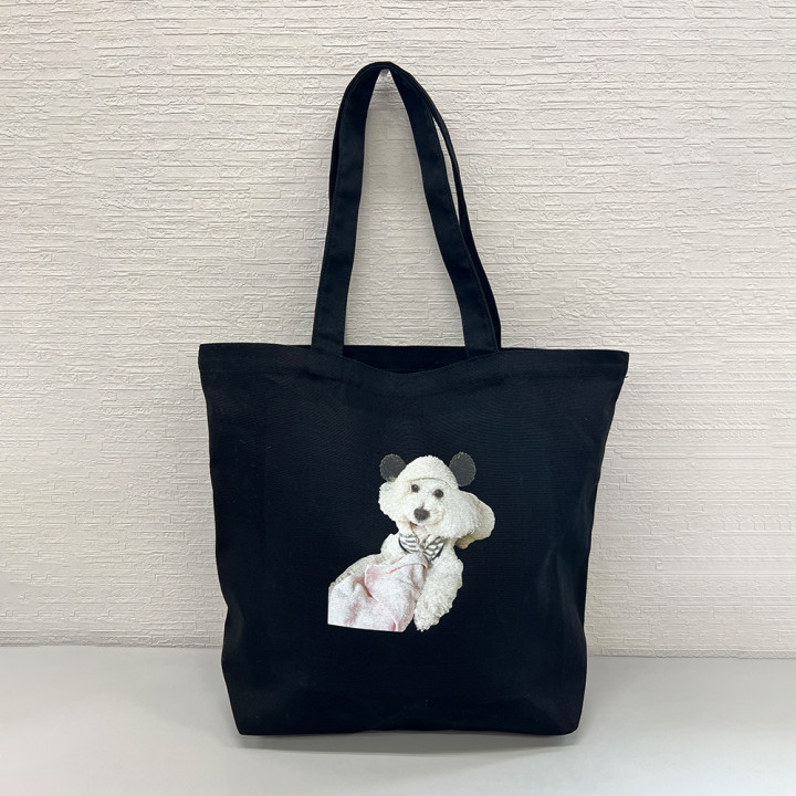 こむぎくんインクジェットプリントトートバッグ