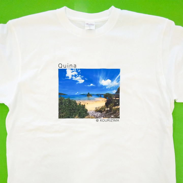 QinaホワイトDTF転写事例