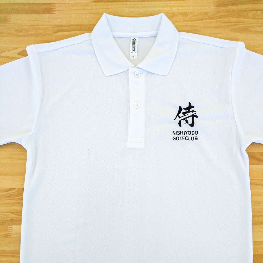オリジナル刺繡ポロシャツ「侍」