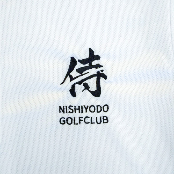 オリジナル刺繡ポロシャツ「侍」アップ