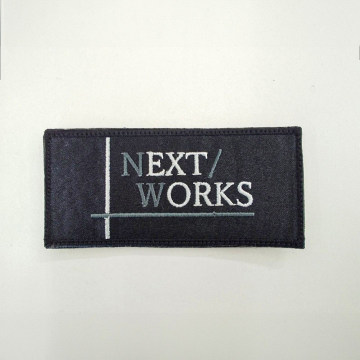 オリジナルワッペン「NEXT WORKS」