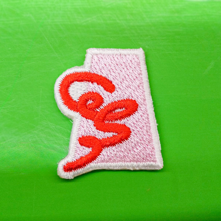 オリジナルワッペンレッド