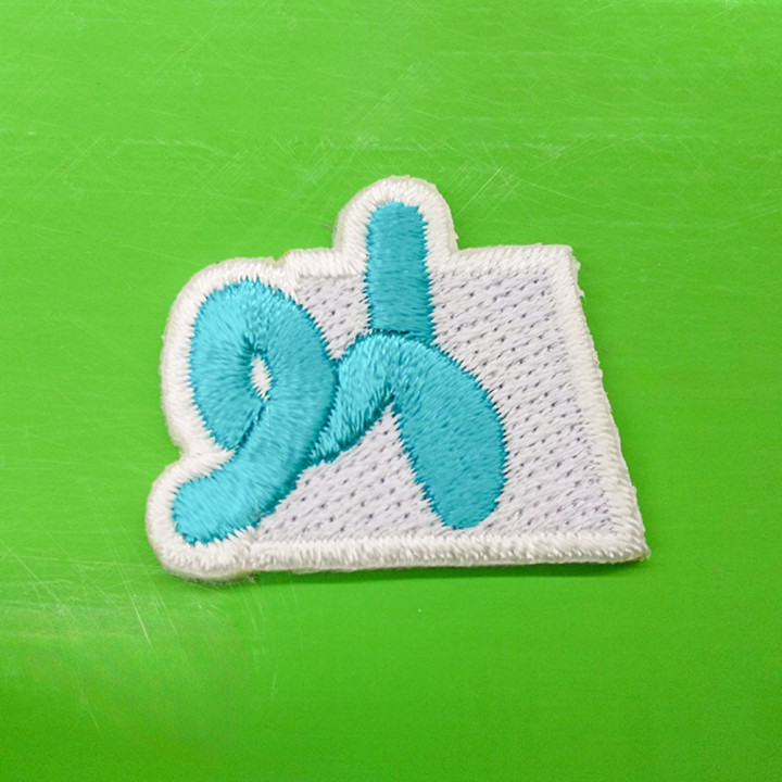 オリジナルワッペンブルー