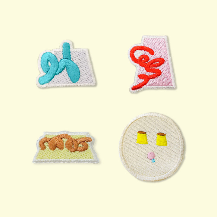 オリジナルワッペン4種