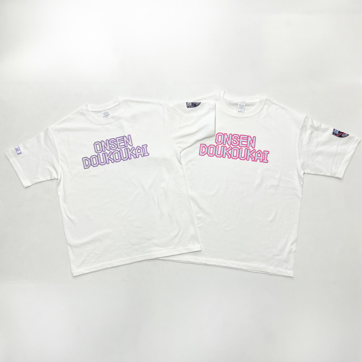 オリジナルTシャツ「ONSEN DOUKOUKAI」2パターン