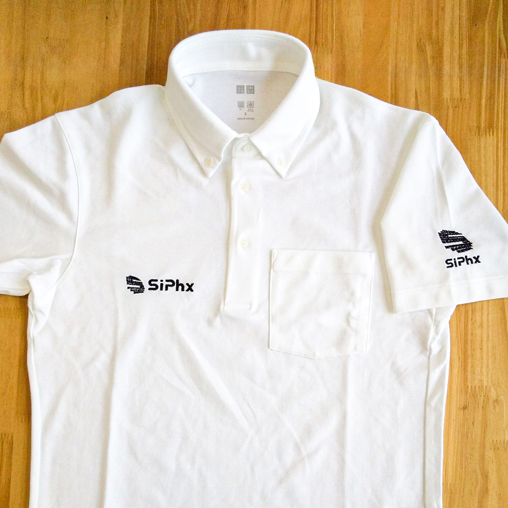 オリジナル刺繍ポロシャツ「Siphx」