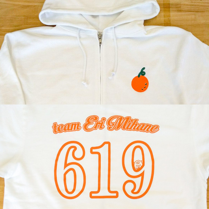 オリジナル刺繡・シルクスクリーンプリントパーカー