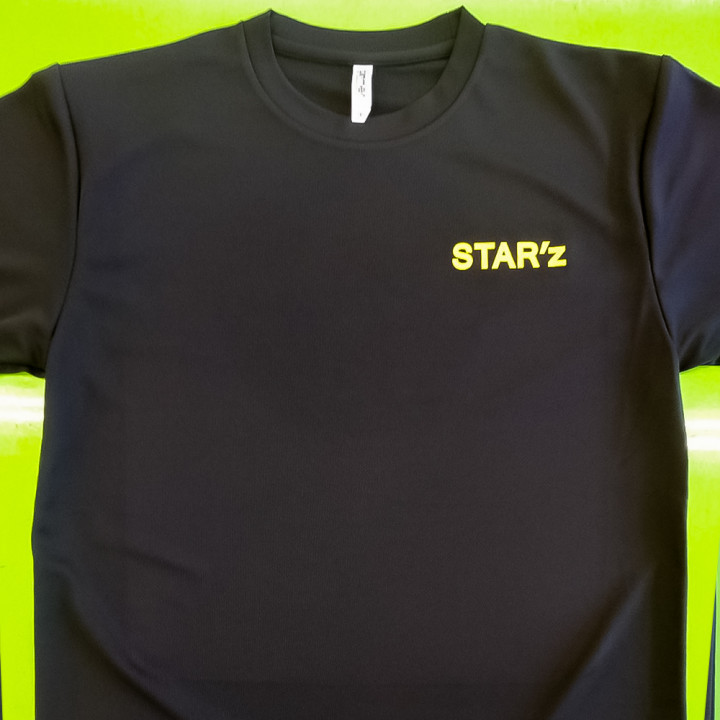 DTF転写プリント「STAR'Z」前面