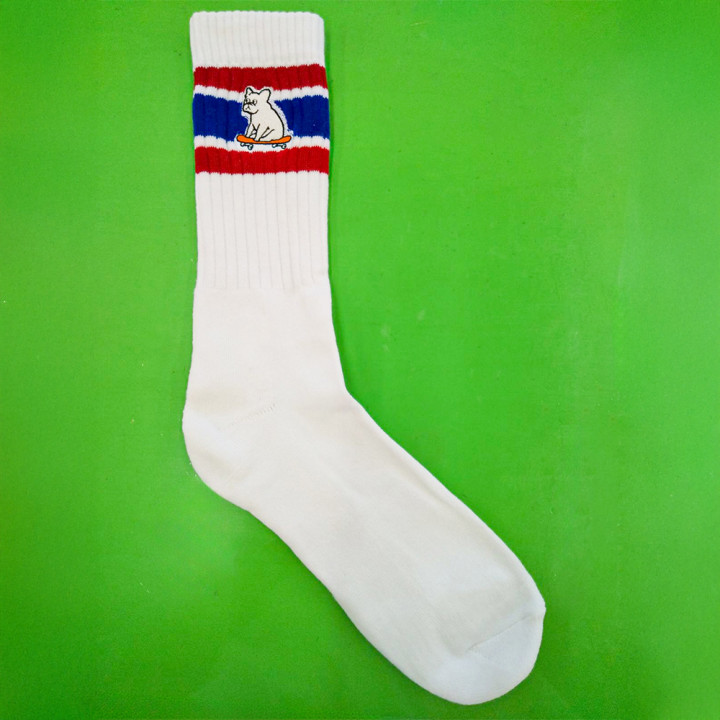 オリジナル刺繍靴下「Ants.Meals&Coffee Bar」 引き