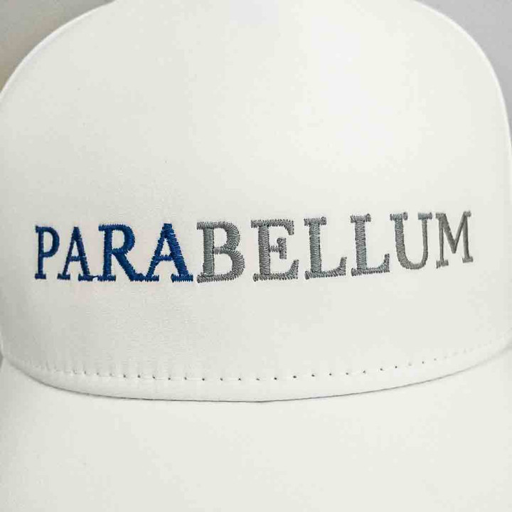 キャップ刺繡「PARABELLUM」アップ