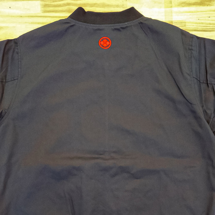 刺繍スタジアムジャケット「寿司吉」背面