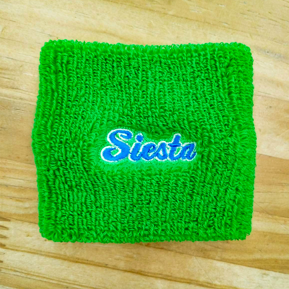 オリジナル刺繍リストバンド「Siesta」
