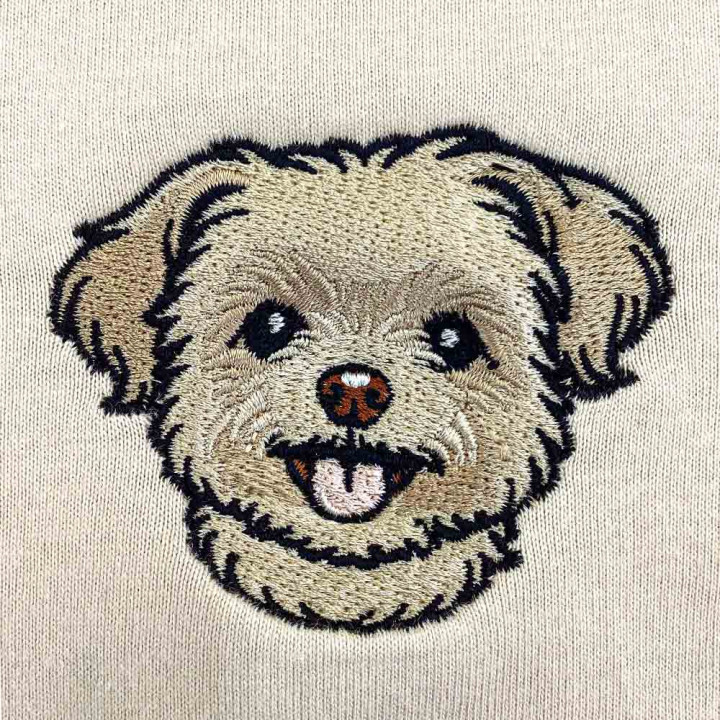 オリジナル刺繡Tシャツ「ワンちゃん」