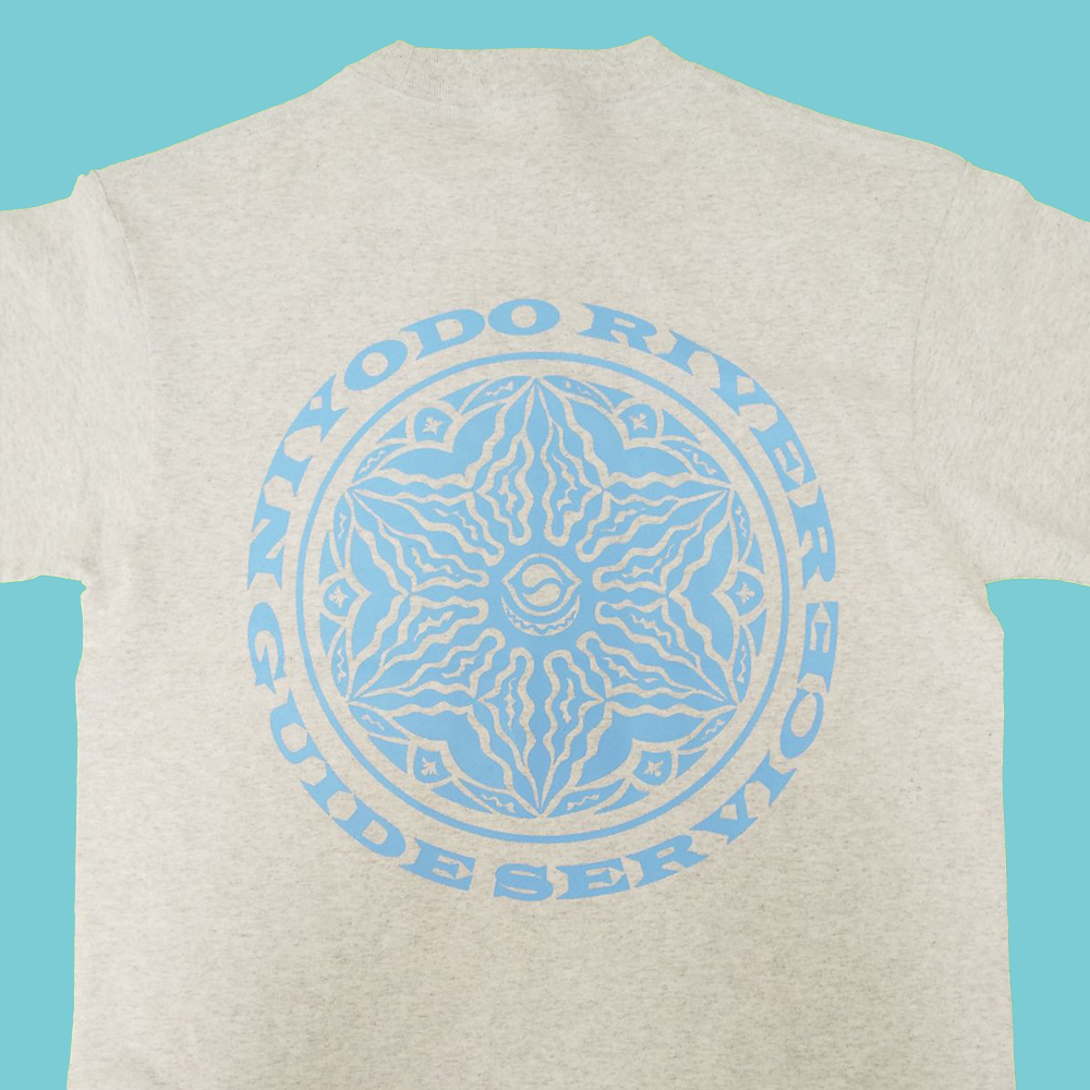 シルクスクリーンプリントTシャツ背面「有機高揚様」