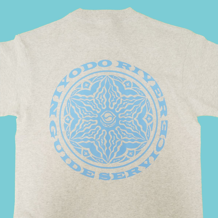 シルクスクリーンプリントTシャツ背面「有機高揚様」