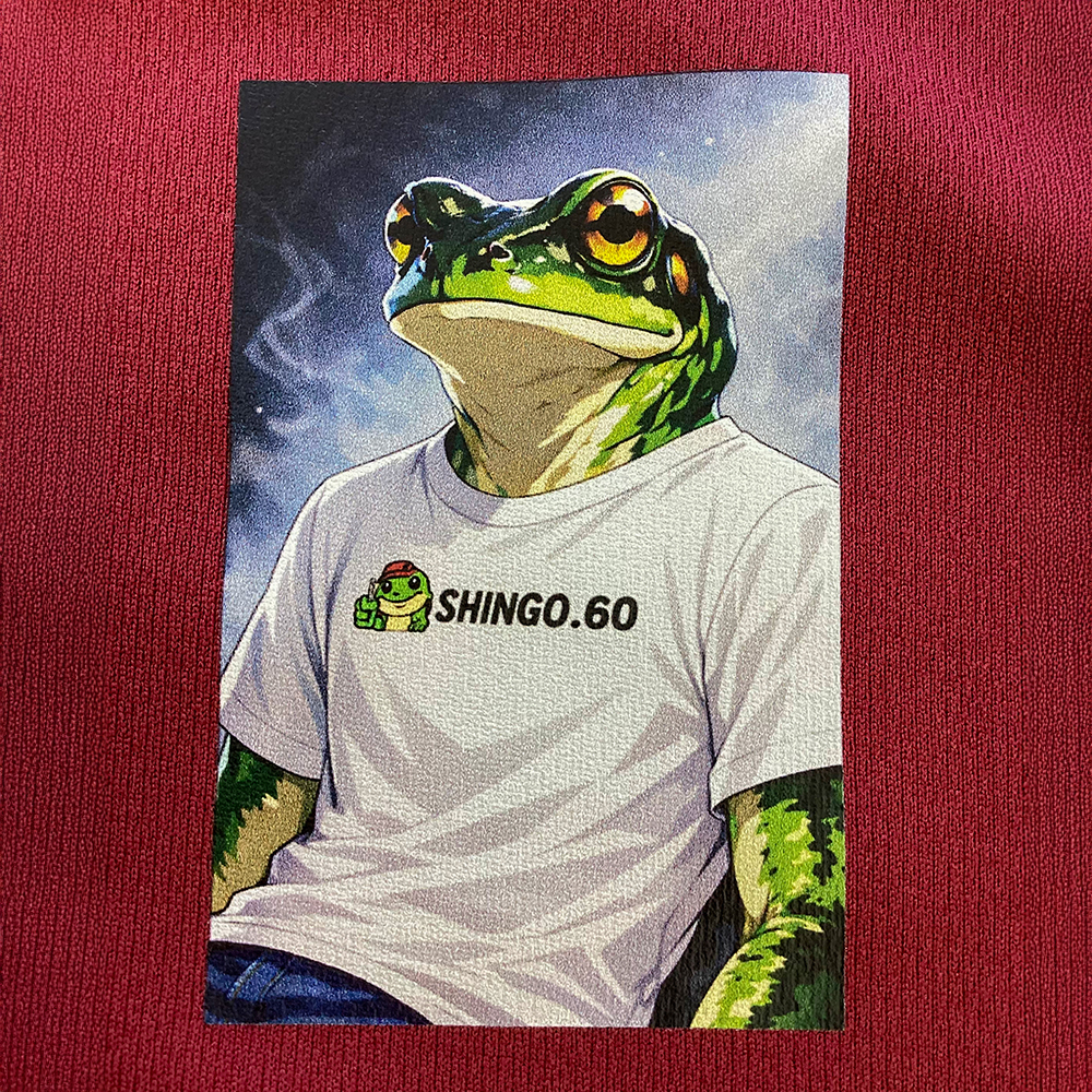 DTF転写プリント「SHINGO60」アップ