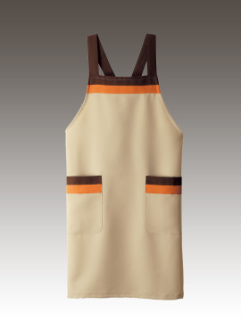 CK-5771 エプロン 拡大画像  ベージュ