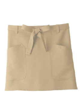 CK91151 サロンエプロン(男女兼用)  拡大画像 ベージュ