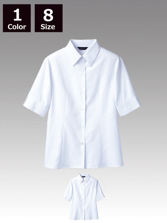 CKBK21622 ブラウス(レディス・5分袖)