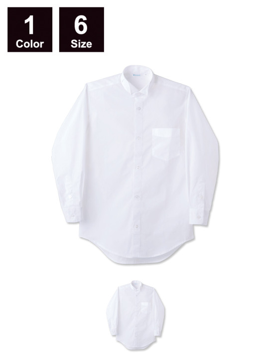 CK-BS25112 ウイングカラーシャツ(男女兼用・長袖)