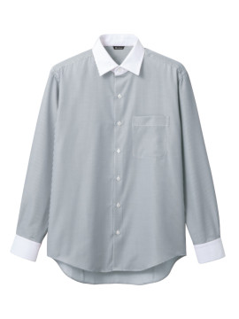 CK-BV25714 シャツ(メンズ・長袖) 拡大画像 グレーストライプ