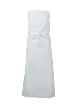 UA2 ワンタッチ防水エプロン(男女兼用) 拡大画像 白