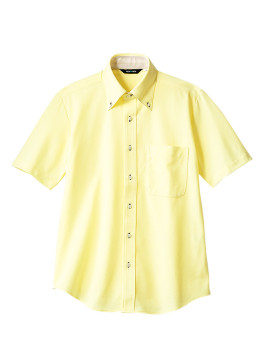 CK-ZK2712 ニットシャツ(男女兼用・半袖) 拡大画像 イエロー