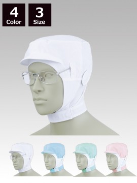 CK91016 ショート頭巾帽子(男女兼用) 拡大画像