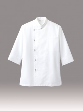 ARB-AS7704　コックシャツ(男女兼用・七分袖)　拡大画像