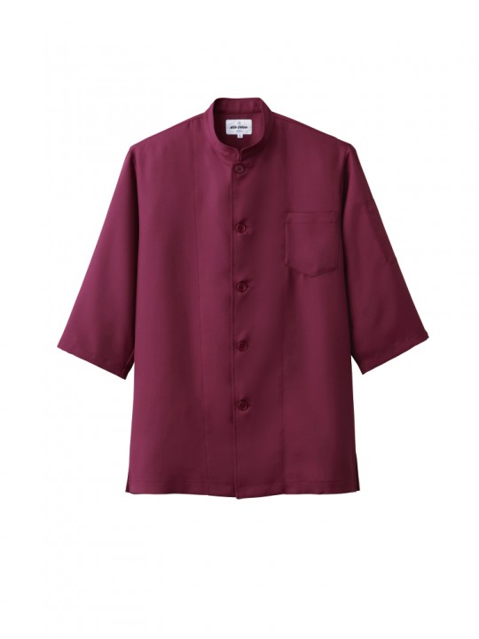 7756: シングルコックシャツ(男女兼用・五分袖) | 飲食店ユニフォーム