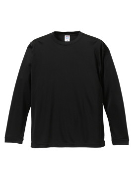 4.7オンス ドライシルキータッチ ロングスリーブ Tシャツ（ローブリード） 拡大画像
