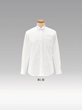 BS-14121 ウィングカラーシャツ(メンズ) カラー一覧