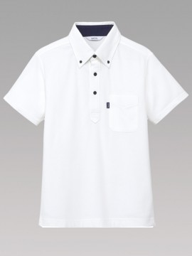 ARBCC-UN0030 ポロシャツ（男女兼用）ユニセックス　トップス　白　ホワイト