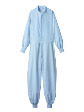 DF89012 オーバーオール(男女兼用・長袖) 拡大画像 ブルー