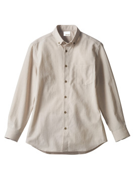 OV2501 シャツ(男女兼用・長袖) 拡大画像 ライトグレー