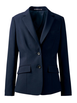 CKBP10019 ジャケット（レディス・長袖） 拡大画像 ネイビー