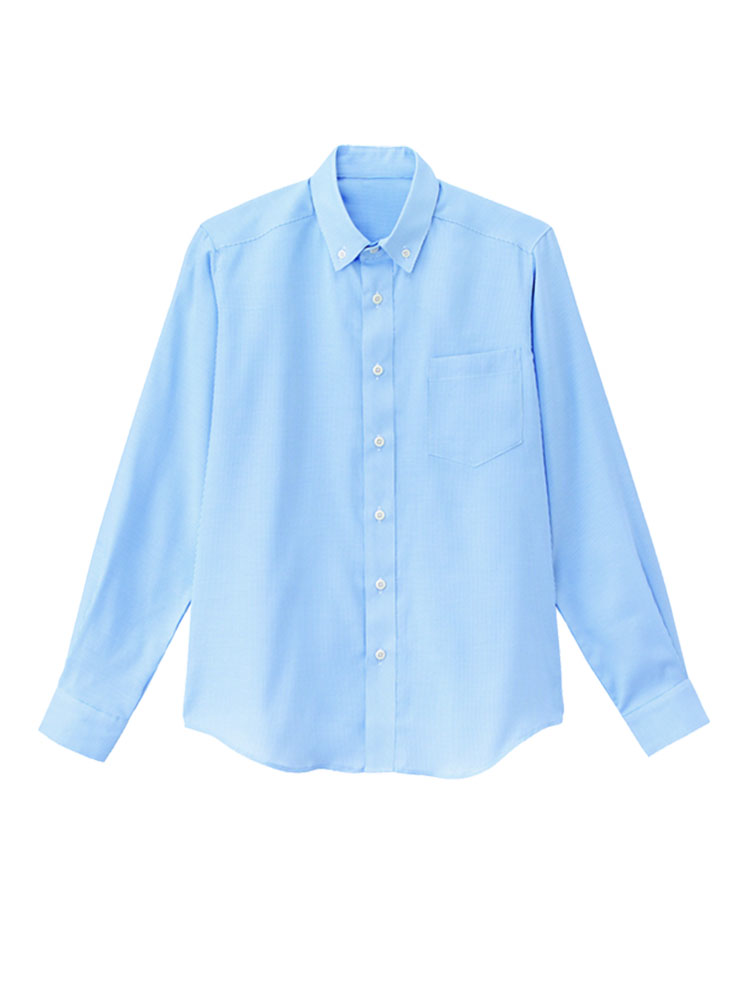 34309: ラウンドカラーシャツ (男女兼用) | 飲食店ユニフォーム・制服の通販ならCROSS