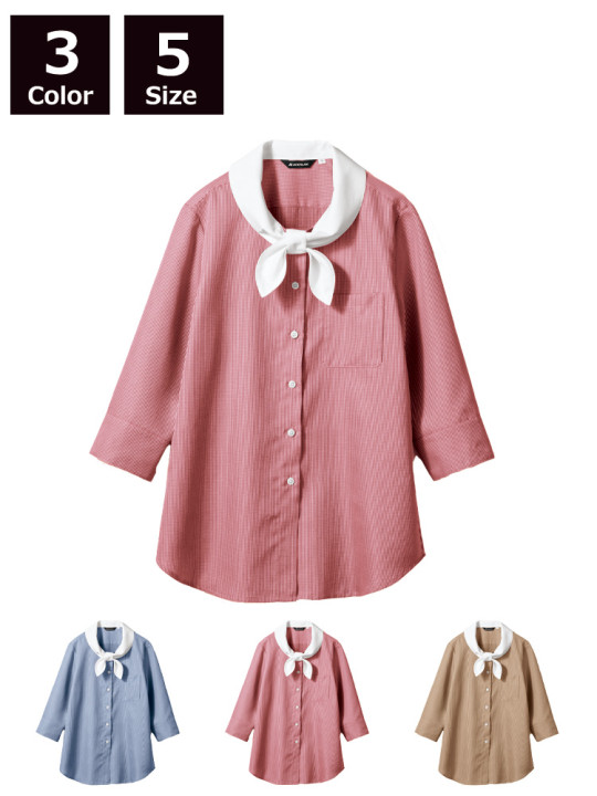 CK-WC22314 レディス ブラウス（７分袖）一覧