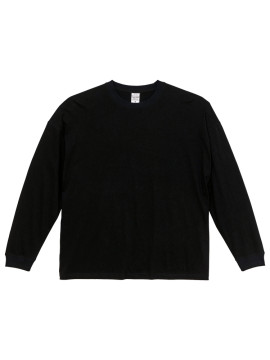 CB-5509 5.6オンス ビッグシルエット ロングスリーブ Tシャツ 拡大画像 スミ