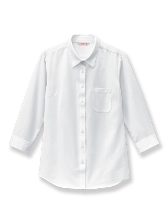 ニットシャツ 七分袖 レディース 飲食店ユニフォーム 制服の通販ならcross