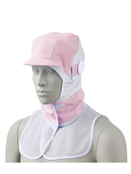 CK91541 頭巾帽子(男女兼用) 拡大画像 ピンク