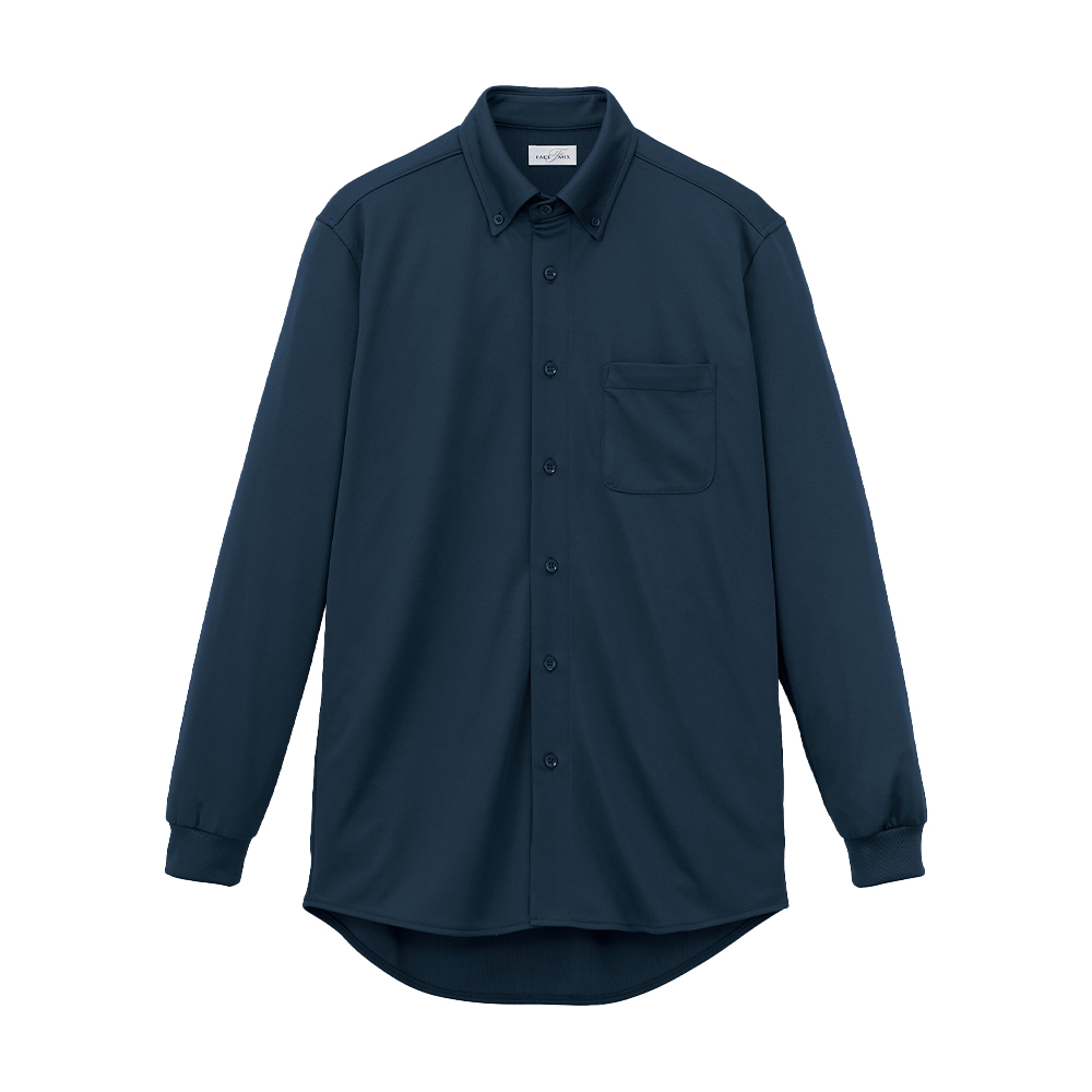 オリジナルシャツをユニセックスボタンダウン長袖シャツ（FB4574U）で