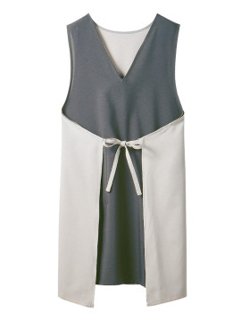 CK-SA0088292 エプロン 拡大画像 チャコール/ライトグレー