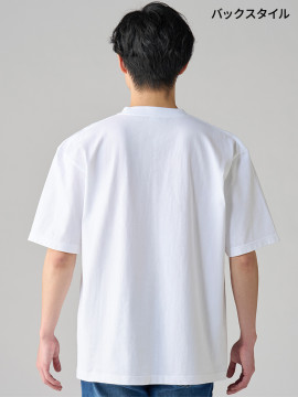 WE-00147BHV 7.4オンス スーパーヘビービッグTシャツ バックスタイル