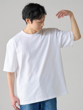 WE-00147BHV 7.4オンス スーパーヘビービッグTシャツ 着用イメージ