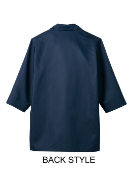 CK-ST00201 調理コート(7分袖)バックスタイル