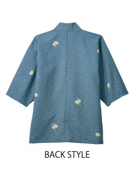 CK-ST00412 茶衣着(7分袖) バックスタイル