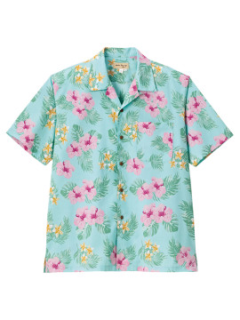 BM-FB4577U アロハシャツ（ハイビスカス柄）拡大画像 